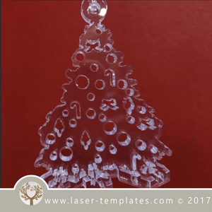 Laser cut tree template. Vector design download free patterns every day. Christmas Tree2