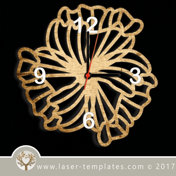 Laser cut wall clock / coaster templates, buy online now, free vector designs every day. Clock / coaster 2