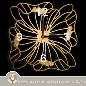 Laser cut wall clock / coaster templates, buy online now, free vector designs every day. Clock / coaster 5