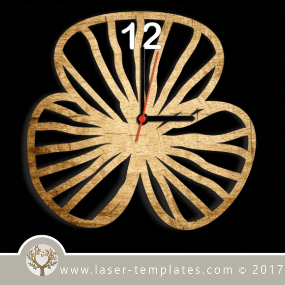 Laser cut wall clock / coaster templates, buy online now, free vector designs every day. Clock / coaster.