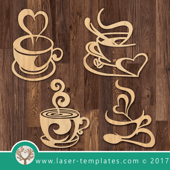 Coffee Laser Cut Templates, search 1000's of online design templates. 