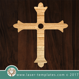 Laser cut cross template, pattern, design. Free vector designs every day. Cross V