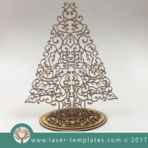 Laser cut tree template. Online 3d vector design download free patterns every day. Decorative Tree