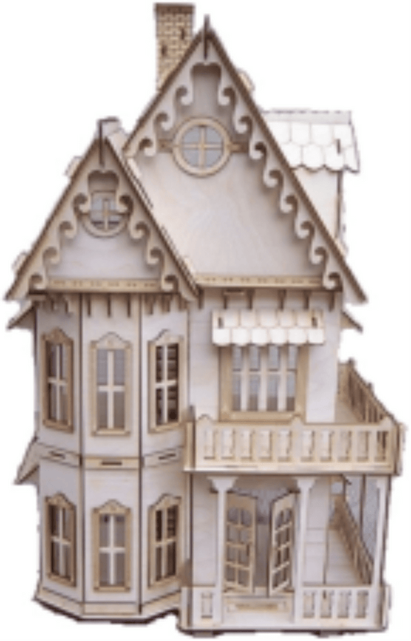 Doll house small 370 x 260 x 550mm