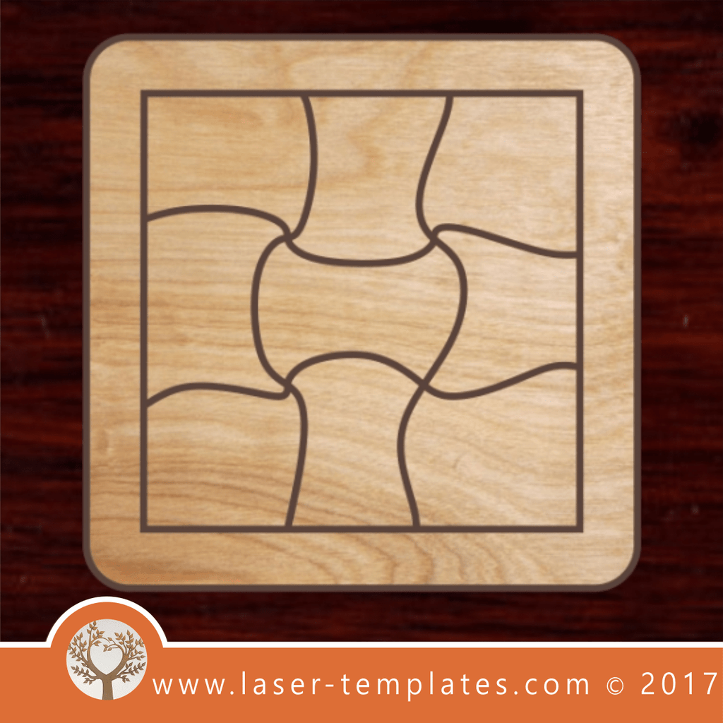 Educational Puzzle template, download laser cut designs. – Laser Ready ...