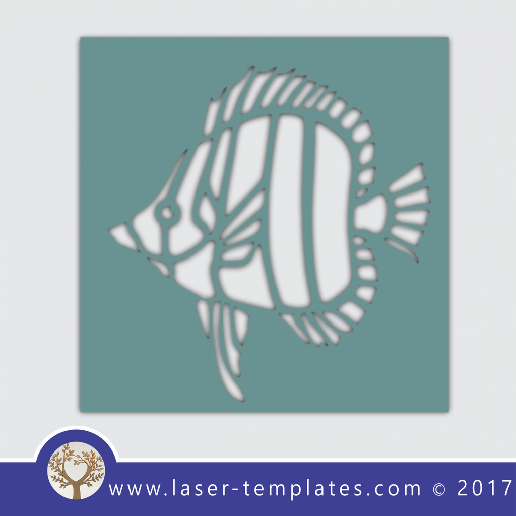 Fish template, online laser cut design store. Download Vector patterns ...