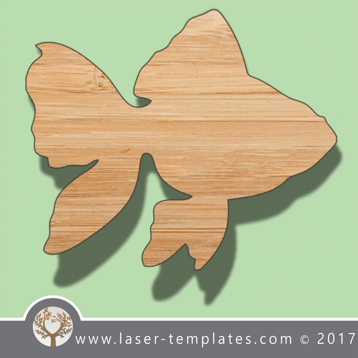 Fish template, online laser cut design store. Download Vector patterns ...