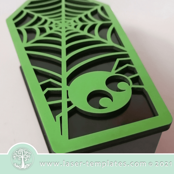 Laser cut template for Halloween Coffin Box 2. Kids Interior and exterior design décor, Halloween or add to your product catalog and perfect for Christmas as well or any occasion really. Cut out of 3mm wood, hardboard or acrylic.  You can add and remove elements or personalize the design.   REQUIRES 3MM MATERIALS  SIZE CANNOT BE CHANGED WITHOUT DESIGN EXPERIENCE.  WinZIP file contains the following VECTOR files: AI, EPS, SVG, DXF, PDF, CDR