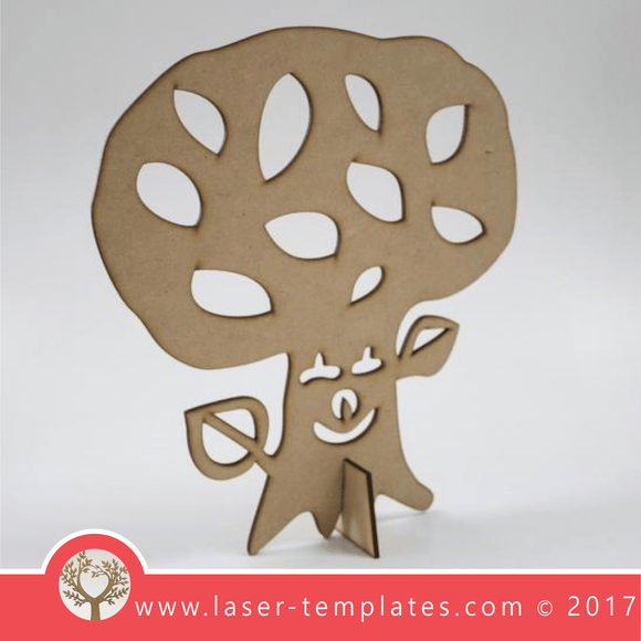 Laser cut tree template. Online 3d vector design download free patterns every day. Happy Tree 2