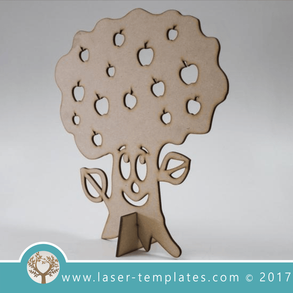 Laser cut tree template. Online 3d vector design download free patterns every day. Happy Tree 7