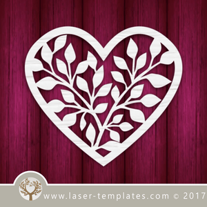 Heart template laser cut online store, free vector designs every day. Heart 08.
