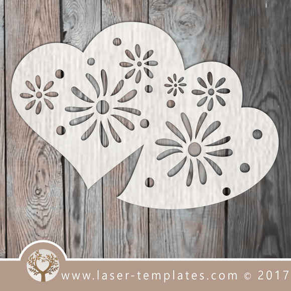 Heart template laser cut online store, free vector designs every day. Heart Design2.