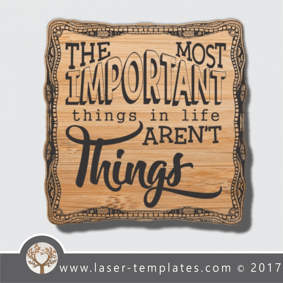 Inspirational sign template, online vector design store for laser cut ...