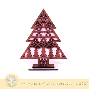 Laser cut template for Layered 3D Christmas Tree 2. Kids Interior and exterior design décor, Halloween or add to your product catalog and perfect for Christmas as well or any occasion really. Cut out of 3mm wood, hardboard or acrylic. You can add and remove elements or personalize the design.