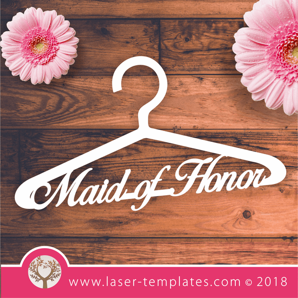 Maid of Honor Clothes Hanger