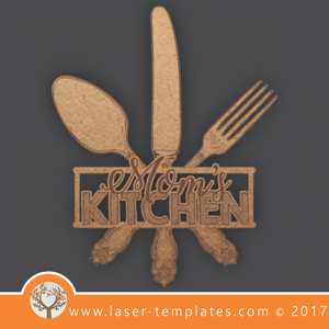 Laser cut and engrave kitchen wall art , buy online now, free vector designs every day. New Design2192.