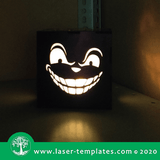 Monster Lightbox 2 template, online Vector design store for laser cut patterns.