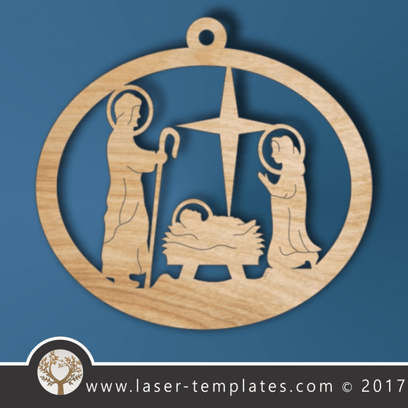 Nativity scene Laser cut template. Online vector design. Download free templates daily. Nativity.