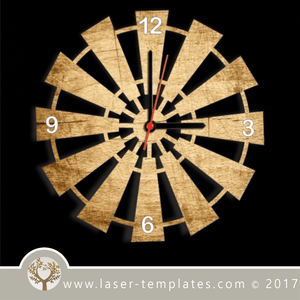 Laser cut wall clock / coaster templates, buy online now, free vector designs every day. New Design2277.