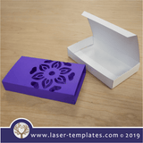 Paper Box with sleeve - Flower