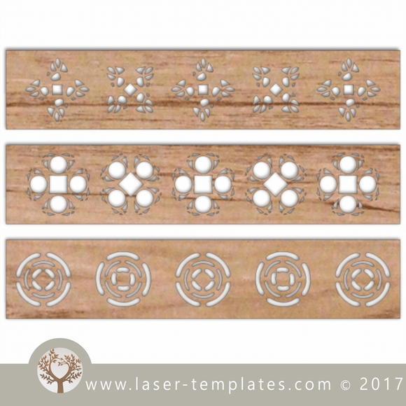 Laser cut stencil pattern templates download. online store
