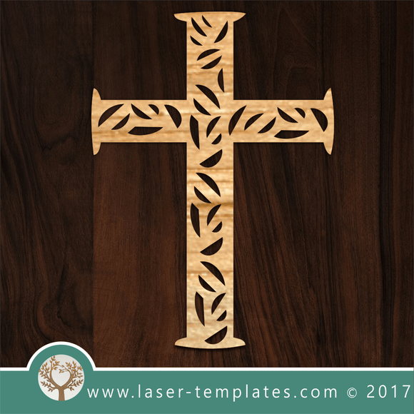 Laser cut cross template, pattern, design. Free vector designs every day. Patterned Cross