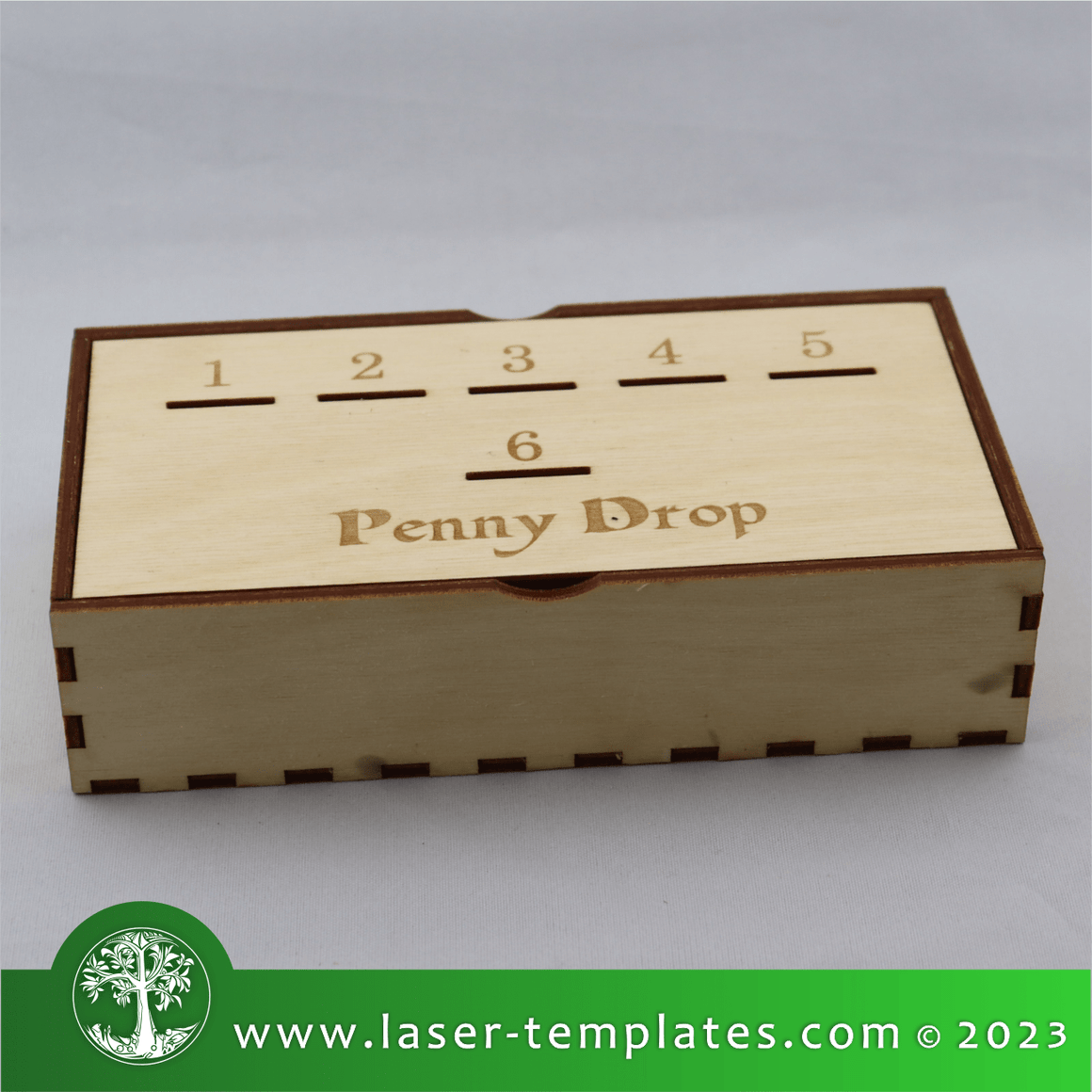 Penny Drop Game – Laser Ready Templates
