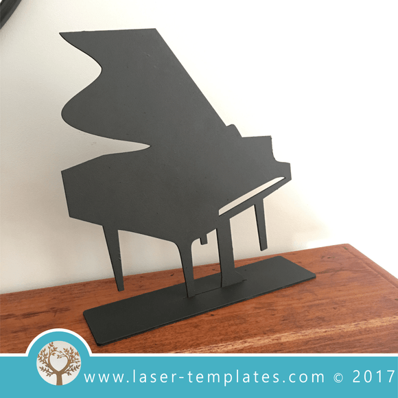 Laser Cut Piano Trophy Template, Download Vector Designs Online.