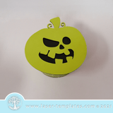 Laser cut template for Pumpkin Round Box 6. This design is cut out of 3mm MDF and is 10cm x 10cm. Buy this template, design, pattern. This cut pattern, is perfect for laser cutting. It can be used for birthdays, gifts, stationery boxes or add to your range of products. Cut out of wood, hardboard or acrylic. Use your favorite editing program to scale this vector to any size. You can add and remove elements or personalize the design.     REQUIRES 3MM MATERIALS  SIZE: Box = 150mm in DIAMETER 