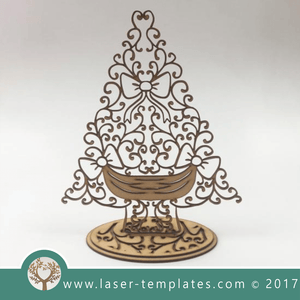 Laser cut tree template. Online 3d vector design download free patterns every day. Ribbon Tree
