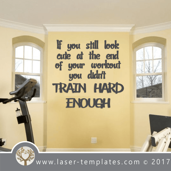Laser Cut Train Hard Wall Quote Template, Download Vector Designs.