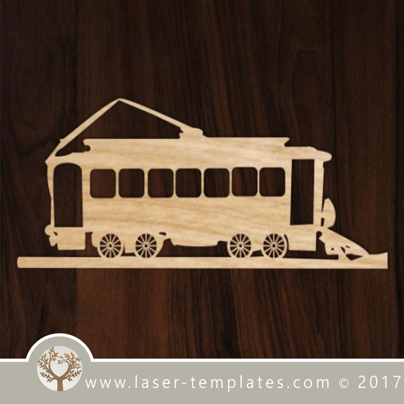 Classic train laser cut template, pattern, design. Free vector download every day. Train l