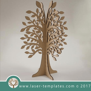Laser cut tree template. Online 3d vector design download free patterns every day. Tree 13