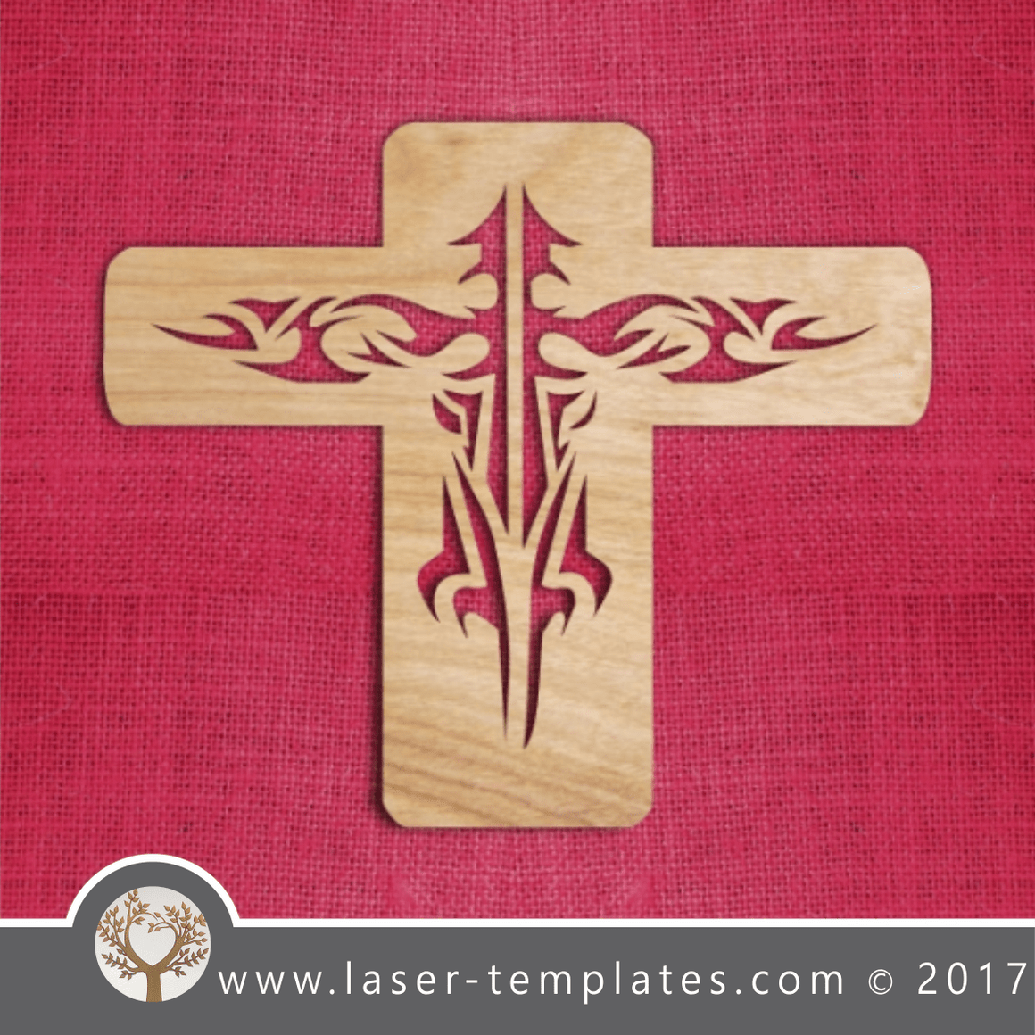 Laser cut cross template, pattern, design. Free vector designs every ...