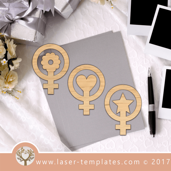 Laser Cut Womens Day Template, Download Vector Designs Online.