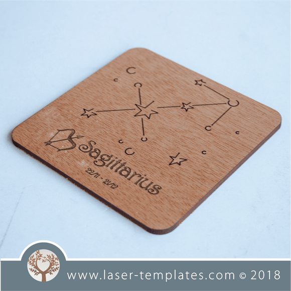 Zodiac Coaster - Sagittarius